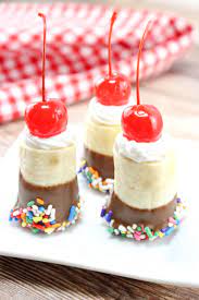 Banana Split Bites Recipe Banana Split Bites Banana Split Dessert Desserts