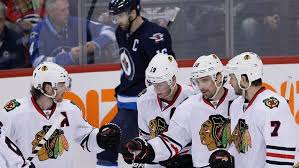 Jun 23, 2021 · chicago blackhawks left wing patrick sharp kisses the stanley cup trophy as he holds it up during a rally at soldier field for the nhl stanley cup hockey champions thursday, june 18, 2015, in chicago. Frustration Overflows As Jets Fall 6 3 To Blackhawks Cbc News