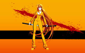 Pai mei is a character that has appeared in quite a lot of kung fu flicks, his actor gordon liu also. Original Anime Kill Bill Yellow Blood Sword Katana Wallpaper 1680x1050 167009 Wallpaperup