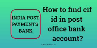 If you have a business account with us, you can also do your everyday banking at the post office with just your business deposit card or. How To Find Cif Id In Post Office Bank Account