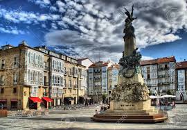 A striking gothic cathedral, art museums and the medieval quarter are a few things worth checking during your visit. Virgen Blanca Square In Vitoria Gasteiz Spain Stock Photo Picture And Royalty Free Image Image 16372672