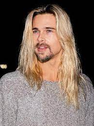 I M Not The Person You Fell In Love With Brad Pitt Brad Pitt Hair Long Hair Styles Men