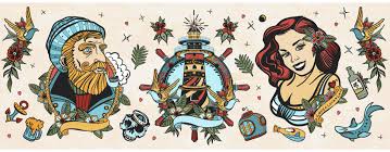 See more ideas about traditional tattoo, nautical tattoo, cannon. Traditional Sailor Tattoo Yachting Com
