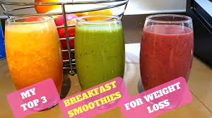 weight loss smoothies for breakfast