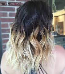 40 Vivid Ideas For Black Ombre Hair Ombre Hair Blonde Black Hair Ombre Blonde Tips