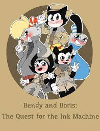 Bendy And Boris The Quest For The Ink Machine Oc Pin By Testa Mccune On Food Bendy And The Ink Machine Ink Anime Fnaf