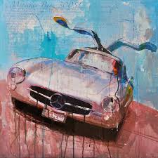 Le Container Belle Voiture Mercedes Benz Peinture