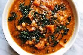 You Know How Much We Love Soup Here And This One Features Our New Navy Beans From Hm Farms In Altona Mani Bean And Vegetable Soup Bean Recipes Vegetable Soup