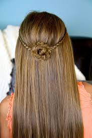 25 Awesome Hairstyles For Little Girls Making Them Look Absolutely Stunning Girl Hairstyles Dance Hairstyles Down Hairstyles