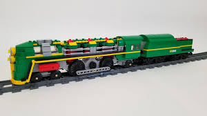 I suspended the main suspension arms with springs placed between the turntables and suspension arms. Moc Atomic Express Lego Train Tech Eurobricks Forums