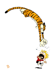 Calvin And Hobbes Pouncing By Daveastation On Deviantart Calvin And Hobbes Wallpaper Calvin And Hobbes Tattoo Calvin And Hobbes