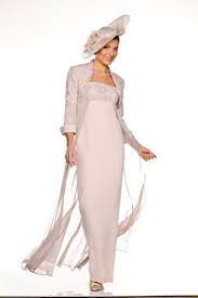 Mother Of The Bride Groom Collection C Long Pale Pink Empire Style Dress Mother Of The Bride Dresses Long Mother Of Bride Outfits Mother Of Groom Dresses
