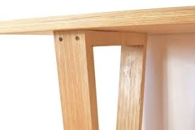 Plywood table combination with a tabletop and support frame. Making High End Furniture From Plywood Diy Modern Dining Table 6 Steps With Pictures Instructables