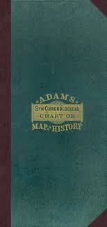 adams synchronological chart or map of history by