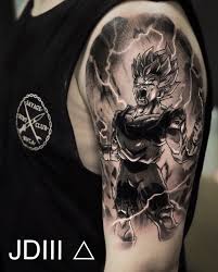 Dragon ball z m tattoo. Wicked Ink Tattoo And Body Piercing Vegeta Dragon Ball Z Tattoo By James Jdiii Tattoo Art Instagram Com Lizardjim Facebook
