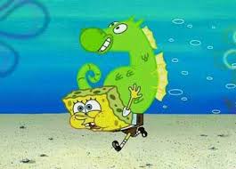 Old man jenkins disrupts business as usual at the krusty krab, but mr. Mystery You Ate Old Man Jenkins Spongebobfanatic Spongebob Funny Spongebob Logic Spongebob