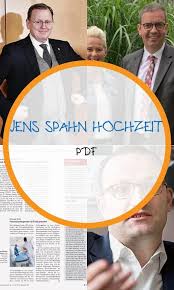 Jens spahn (born 16 may 1980) is a german politician currently serving as federal minister of health in the fourth merkel cabinet. Large 14 Jens Spahn Hochzeit Pdf Di 2020