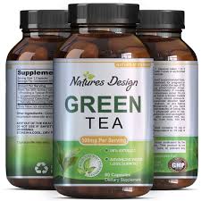 Green Tea Weight Loss Pills Detox Cleanse Burn Belly Fat Lose Weight Naturally Fast Dietary Supplement Pure Extra Health Fitness Beauty Barri