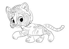 53 christmas coloring & activity pages for endless. 30 Magical Shimmer And Shine Coloring Pages