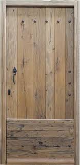 Porte D Entree De Mas En Vieux Chene Porte Entree Bois Porte Bois Portes Rustiques