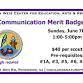 Communication Merit Badge!