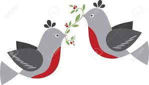 Maybe you would like to learn more about one of these? Use These Two Turtle Doves For A Festive Baby Bib This Christmas Royalty Free Cliparts Vectors And Stock Illustration Image 42919567