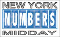 new york numbers midday frequency chart for the latest 100