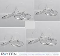 Placas de Vidro Óptico de Janela Protetora de Sílica Fundida Folha Óptica