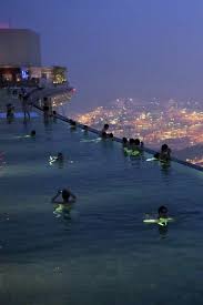 Marina Bay Sands Skypark Swimming Pool Singapore Chillwall Com Beautiful Places Places To Travel Places