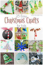 You can create a christmas activity each day as you celebrate the holiday season together. 25 Super Easy Christmas Crafts For Kids Ripped Jeans And Bifocals Christmas Cr Christmas Sunday School Crafts Christmas Crafts For Kids Easy Christmas Crafts
