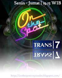 Acara on the spot trans7 adalah acara yang sangat populer bagi masyarakat indonesia, sudah bertahun tahun acara ini menjadi nomor 1 di hati penggemarnya. On The Spot Trans 7 Home Facebook