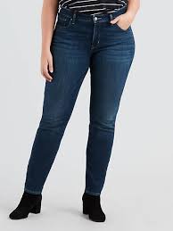 311 Shaping Skinny Womens Jeans Plus Size Dark Wash