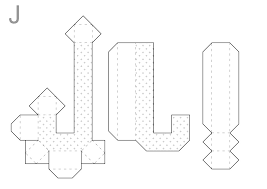 Letras 3d Para Imprimir En Cartulinas De Colores Bebeazul Top A continuación compartimos contigo varias plantillas en formato.pdf y word, listas para imprimir y recortar (en tamaño a4). letras 3d para imprimir en cartulinas