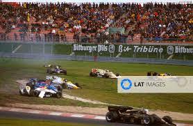 Os 1000 km de nürburgring de 1984 foi um evento válido pela quarta etapa do campeonato mundial de resistência de 1984.a corrida aconteceu no circuito de nürburgring, em 15 de julho de 1984. Nurburgring Germany 5 7 October 1984 On The Opening Lap Ayrton Senna Toleman Tg184 Hart Piercarlo Ghinzani Osella Fa1f Alfa Romeo Marc Surer Arrows A7 Bmw And Gerhard Berger Ats D7 Bmw All