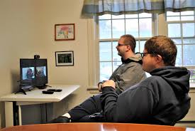 Sorenson video relay service (deaf video call service). Video Phones Connect Deaf Community Portland Press Herald