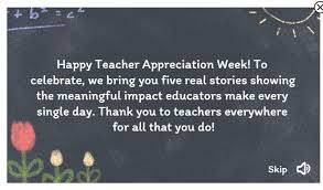 Teachers change the lives of millions of children every day, and their work and impact extends far beyond the boundaries of the classroom. Q8x6hdff Nqf5m
