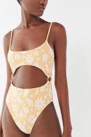 Out From Under Alyssa O Ring Cutout One Piece Swimsuit Womens Swimsuits Bikini One Piece Swimsuit Black One Piece Swimsuit