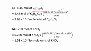 # of moles * avogadro's number = # of atoms or molecules. Solved Determine The Number Of Representative Par
