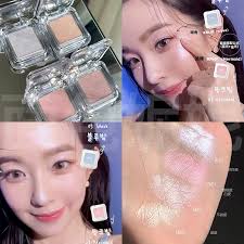 irene同款】韩国2aN新品单色高光透明蓝色微闪卧蚕提亮评价- 淘宝网