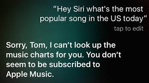 Siri Wont Talk About Music Unless You Subscribe To Apple