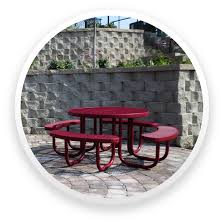 Check spelling or type a new query. Round Picnic Tables Commercial Grade W 20 Year Warranty Usa Made