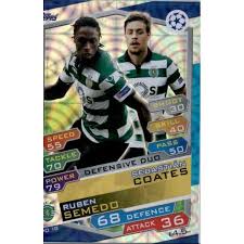 Semedo began his career at sintrense before joining benfica in 2012. Sticker Trading Card Sebastian Coates Ruben Semedo Of The Sporting Portugal Match Attax Champions 2016 17