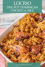 2 tablespoons chopped fresh cilantro; Locrio One Pot Dominican Chicken And Rice Dominicano Recipes Jamacian Food Food