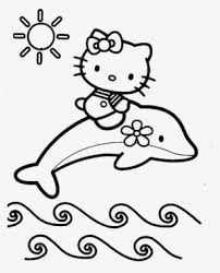 She wanted a dolphin coloring book as she was only temporarily satisfied with the dolphin coloring pages i found by going to google, clicking images, and searching on dolphin coloring page. so, i searched amazon for a dophin coloring book and found the whales and dolphin coloring book is very different from the dolphin coloring pages you can. Hello Kitty Is Up Above The Dolphins Coloring Page Baby Dolphin Coloring Sheet Transparent Png 700x869 Free Download On Nicepng