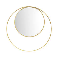 Miroir Rond Double Encadrement En Metal Dore D90 Mirada Maisons Du Monde Miroir Rond Miroir Psyche Miroir