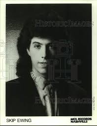 1990 Press Photo Musician Skip Ewing