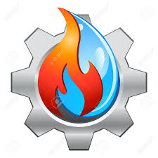 How to create a plumbing logo 1. Water Fire And Gearwheel Plumbing Logo Design Royalty Free Cliparts Vectors And Stock Illustration Image 126367468