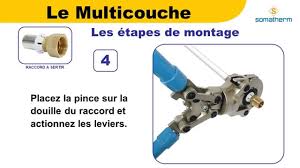 Raccorder Du Multicouche Avec Des Raccords A Sertir Youtube