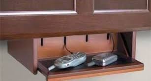 3 usb ports (2×2.4a, 1×1a) charge up to 3 devices from phones to tablets simultaneously, saving you from additional charging adapters or power strips, and keeping the devices organized in order on. Bookofjoe Undercabinet Charger Station