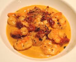 Heat canola oil in a large skillet over high heat, and cook and stir onion, garlic, and ginger just until fragrant, about 15 seconds. Drunken Shrimp A La Izzy S Sf Delecticious